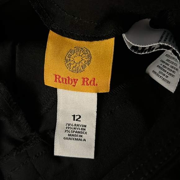 Ruby Red Black pants - Picture 6 of 6